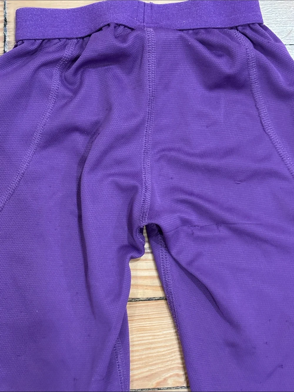 Lands' End Kids Solid Purple Long-Sleeve Pajama Set - Deep Purple